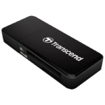 Cititor de carduri Transcend TS-RDF5, USB Type-A, Negru - imagine 3