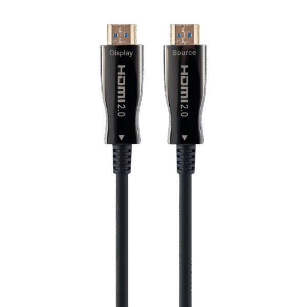 Cablu Video Cablexpert CCBP-HDMI-AOC-10M-02, HDMI - HDMI, 10m, Negru