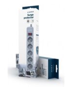 Prelungitor electric Gembird GMB SPG3-B-10C, 5 Prize, 3 m, Alb - imagine 6