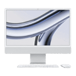 Computer All-in-One Apple iMac A2873, 24", M3 with 8-core CPU and 10-core GPU, 16GB/1024GB, macOS Sonoma, Argintiu