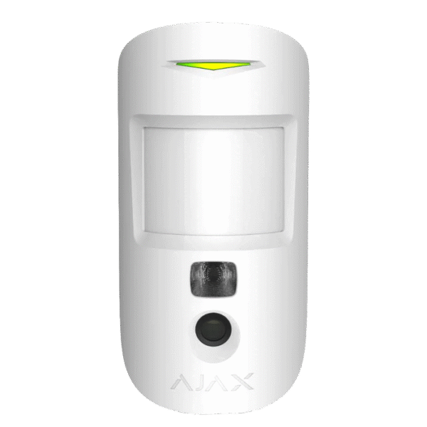 Detector de mișcare Ajax MotionCam (PhOD) White, Alb