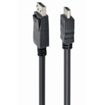 Cablu Video Cablexpert CC-DP-HDMI-10M, DisplayPort (M) - HDMI (M), 10m, Negru - Image 6