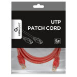 Patch cord Cablexpert PP12-2M/RO, CAT5e UTP, 2m, Roz - Image 4