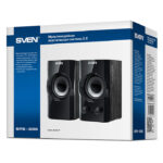 Boxe pentru calculator 2.0 SVEN SPS-606, Negru - imagine 4