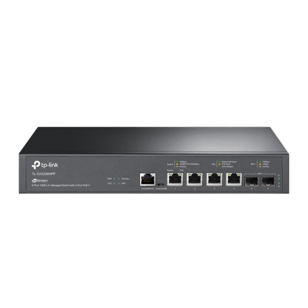 Switch de rețea MERCUSYS TL-SX3206HPP, 802.3bt/at/af PoE+