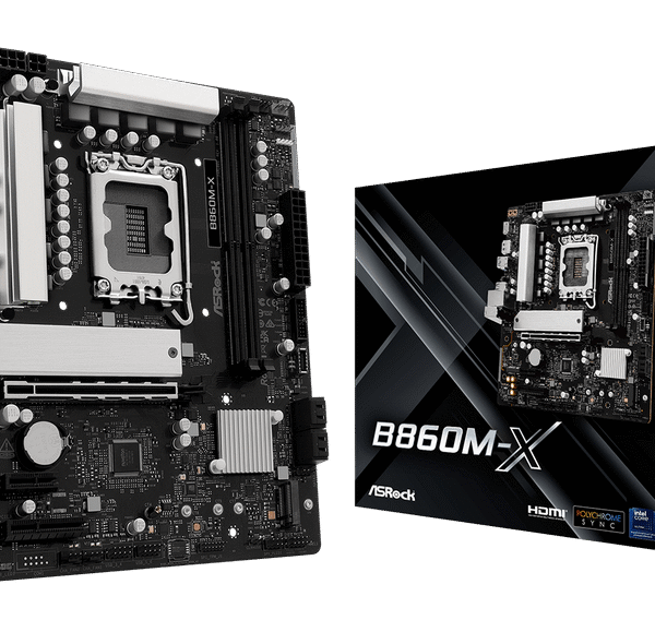 Placă de bază ASRock B860M-X, LGA1851, Intel B860, Micro-ATX