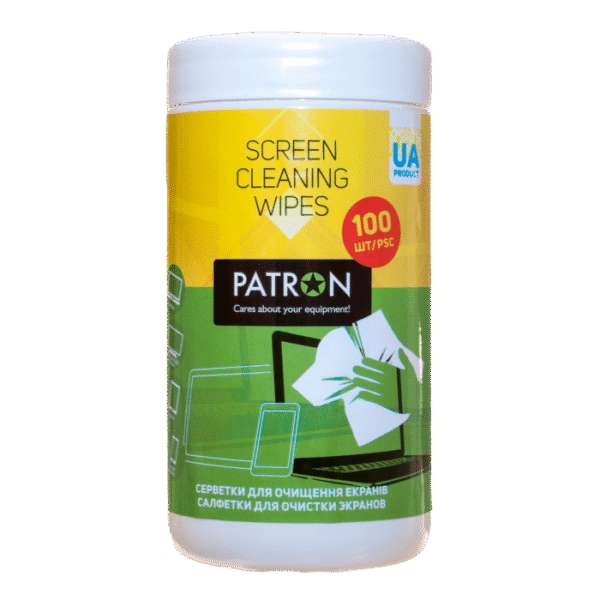 Șervețele de curățare Patron F3-027, pentru ecrane LCD/LED