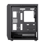 Carcasă PC Gamemax Forge MB, Midi-Tower, Fără PSU, Negru - Image 3