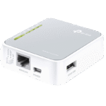 Router fără fir TP-LINK TL-MR3020, 3G, 4G, Alb - imagine 2
