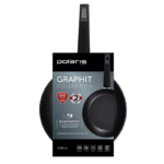 Tigaie Polaris Graphit-28F, 28cm, Grafit - imagine 4