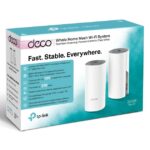 Sistem Wi-Fi Mesh TP-LINK Deco E4 (2-pack), Alb - imagine 8
