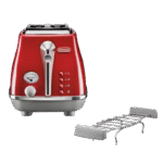 Toaster DeLonghi CTOC 2103 R, Tokyo Red