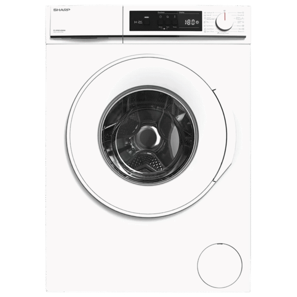 Mașină de spălat Sharp ESNFA814BWNAEE, 8kg, Alb