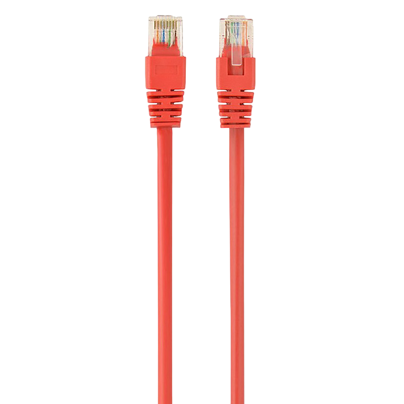 16e459fe-0fa7-4ab9-bb8e-3c38860b6247 Patch cord Cablexpert PP12-0.25M/R, CAT5e UTP, 0,25m, Roșu - Image 1