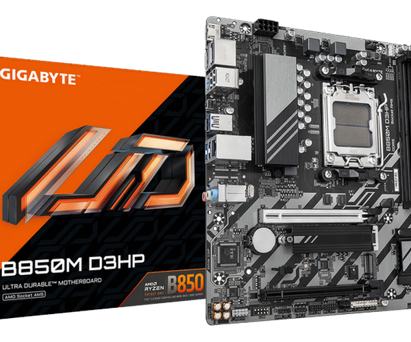 Placă de bază Gigabyte B850M D3HP, AM5, AMD B850, Micro-ATX