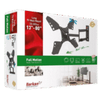 Suport TV de perete BARKAN 3400L.B, Negru - Image 3