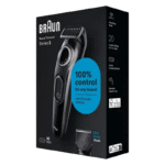 Trimmer pentru bărbați Braun BT3400, Gri - imagine 3