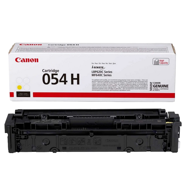 18843e35-2afb-4a68-b8cb-e6e0c09c2d38 Laser Cartridge Canon CRG-054H, Yellow - Image 1