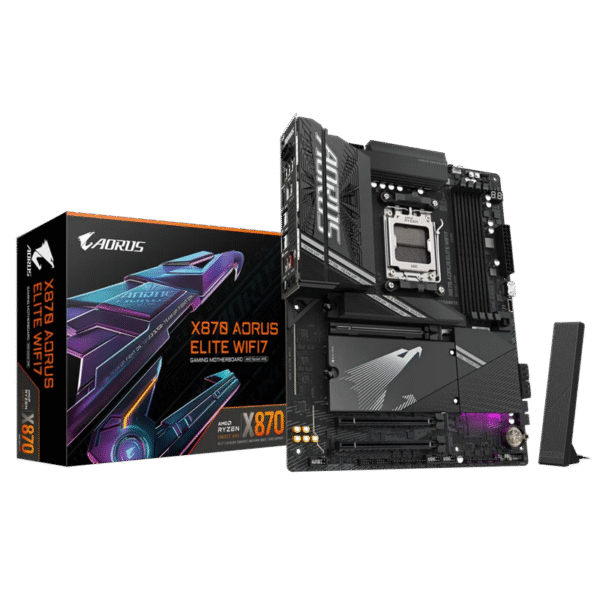 Placă de bază Gigabyte X870 A ELITE WIFI7, AM5, AMD X870, ATX
