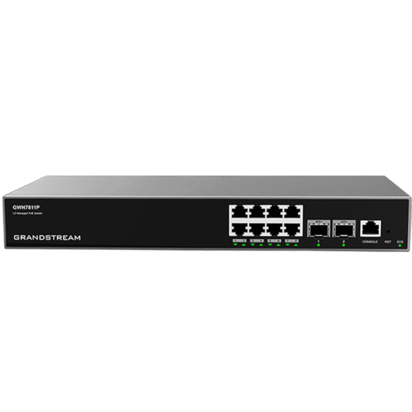 Comutator PoE Grandstream GWN7811P, IEEE 802.3af/at