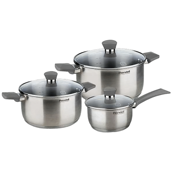 Set de vase Rondell RDS-820, 4,8L, Stainless Steel