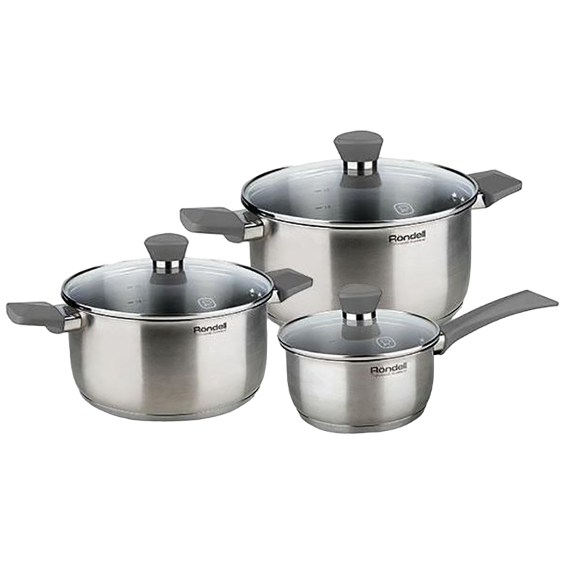 19b753c0-4d61-47ad-b1f2-c2f4747c9674 Set de vase Rondell RDS-820, 4,8L, Stainless Steel - Image 1
