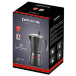 Cafetieră gheizer Polaris PRO collection-6C, Negru - imagine 8