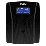 Sursă de alimentare neîntreruptibilă SVEN Pro 1500 LCD, Linear-interactiv, 1500VA, Turn - imagine 2