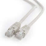 Patch cord Cablexpert PP6U-1M, Cat6 UTP, 1m, Gri - imagine 2