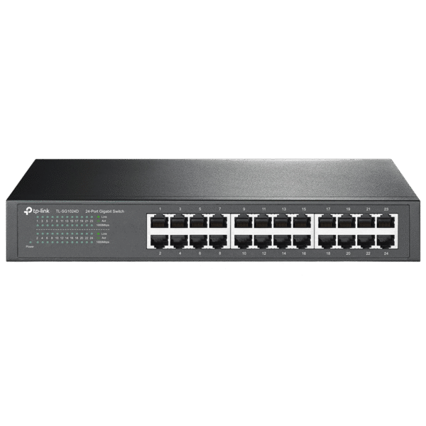 Switch de rețea TP-LINK TL-SG1024D, 24x 10/100/1000 Mbps