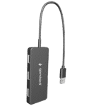 Adaptor Hub Gembird UHB-U2P4-04, Negru - Image 2