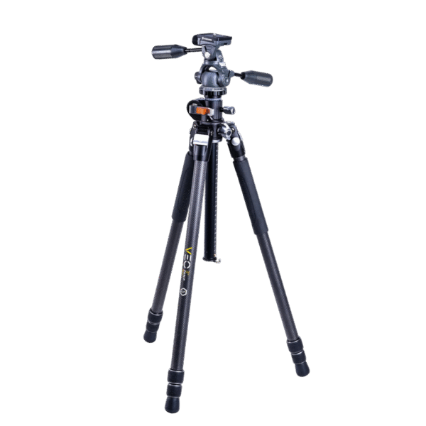 Trepied/Monopod Vanguard VEO3+ 263CP, Cap panoramic cu 3 căi, Negru