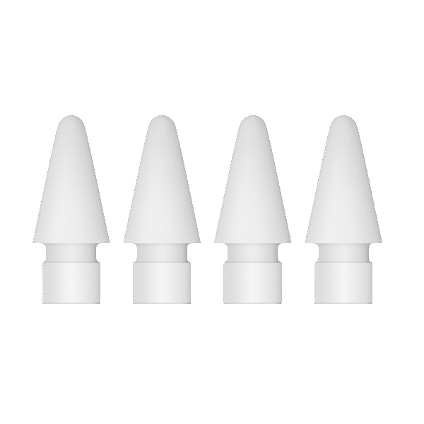 Sfaturi pentru Apple Pencil Tips, 4 buc, Alb