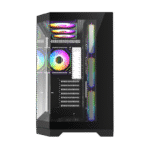 Carcasă PC Gamemax HYPE-A, Midi-Tower, Fără PSU, Negru - Image 5