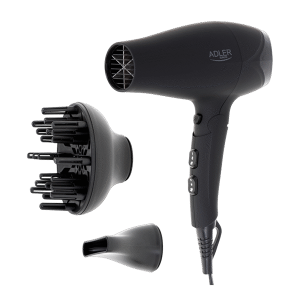 Uscător de păr Adler AD-2267, 2500W, Negru