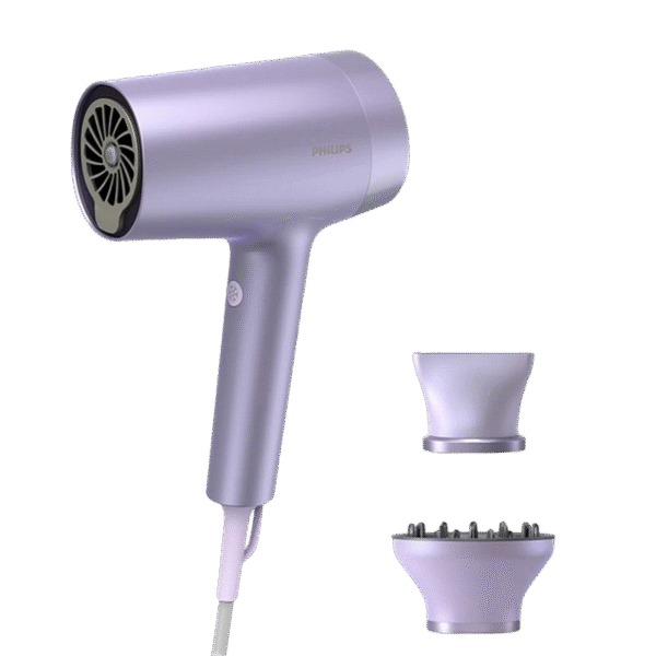 Uscător de păr Philips BHD720/10, 1800W, Violet