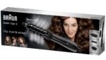 Uscător de păr-perie Braun Satin Hair 5 AS530, 1000W, Negru - imagine 7