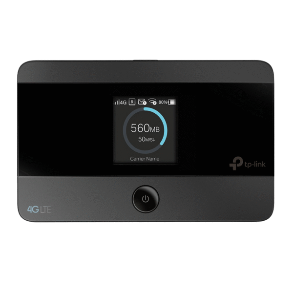 Wi-Fi Router mobil TP-LINK M7350, 2G, 3G, 4G, Negru