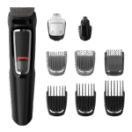 Trimmer pentru bărbați Philips Multigroom Series 3000 MG3740/15, Negru