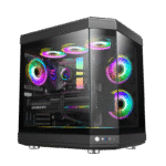 Carcasă PC Gamemax HYPE, Midi-Tower, Fără PSU, Negru