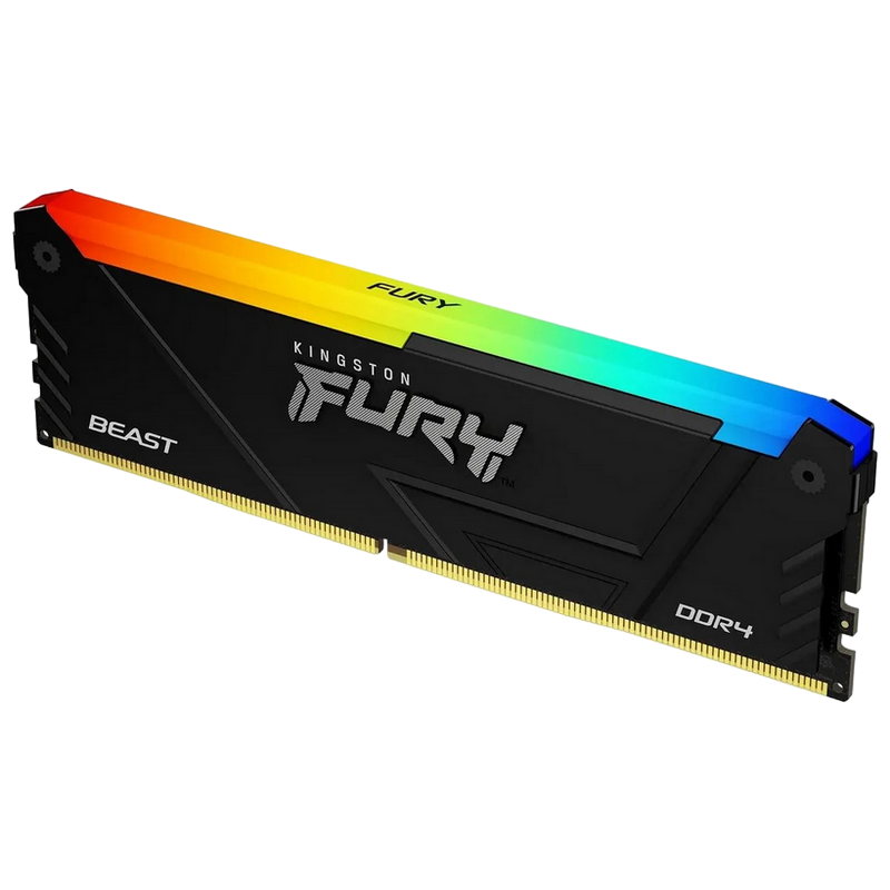 2667a8c9-2208-405e-b0e9-e4e78c13d721 Memorie RAM Kingston FURY Beast RGB, DDR4 SDRAM, 3600 MHz, 8GB, KF436C17BB2A/8 - Image 1
