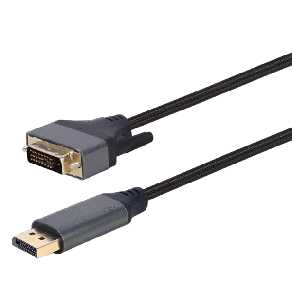 Cablu Video Cablexpert CC-DPM-DVIM-4K-6, DisplayPort (M) - DVI-D (M), 1,8m, Negru