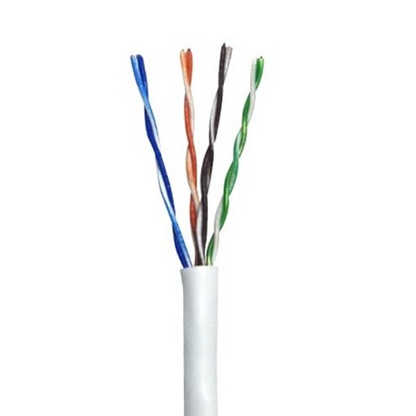 2774c7b5-77a9-4d97-87b9-ca3bee293710 Cable UTP Cat.5E, 305m, CCA,24awg 4X2X1/0.47, solid gray, APC Electronic - Image 1