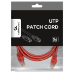Patch cord Cablexpert PP12-2M/RO, CAT5e UTP, 2m, Roz - Image 2