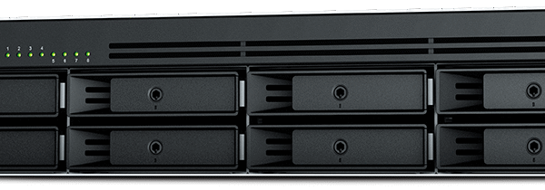 Stocare atașată la rețea SYNOLOGY RS1221RP+, Negru
