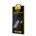 Adaptor Hub Gembird UHB-CM-U3P1U2P3-01, Argintiu - imagine 3