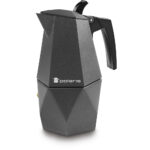 Cafetieră gheizer Polaris Kontur-4C, Negru