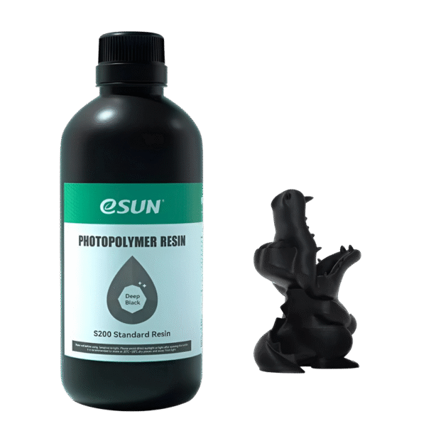 Fotopolimer pentru imprimare 3D ESUN S200 Standard Resin, Deep Black, 0.5 kg