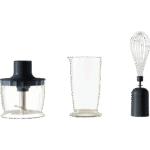 Blender de mână Electrolux E5HB1-6SS, Oțel inoxidabil - imagine 3