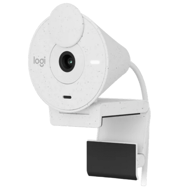 Cameră Web Logitech BRIO 300, Full-HD 1080P, Alb